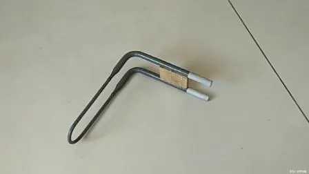 Type électrique Mosi2 éléments chauffants du four de laboratoire 1700c 1800c U