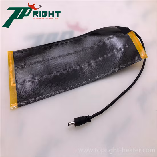 Réchauffeur électrique flexible de bande de polyimide de 3W 12V 74*56*mm